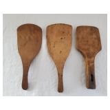 Vintage Wooden Paddles