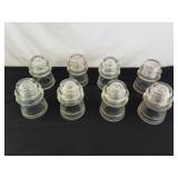 Glass Insulators 1 Lot