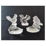 Mini Glass Animals 1 Lot