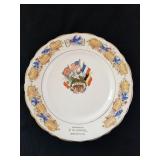 1914-1918 WWI Shelocta PA Plate 1921 9"