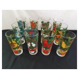 12 Days of Christmas Glasses