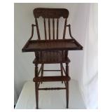 Antique High Chair 42" High