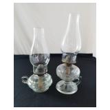 2 - Vintage Oil Lamps