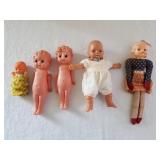 Vintage Baby Dolls Up to 10"