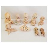 Porcelain Baby Figurines 1 Lot Up to 3 & 3/4"