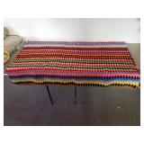 Vintage Afghan 60 x 72"