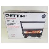 Chefman 180 Panini Grill New In Box