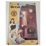 PRR Great Body Metal Sign 11 & 1/2 x 17 & 1/2"