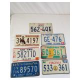 Vintage License Plates 1 Lot