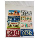 Vintage License Plates 1 Lot