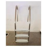 Stainless Steel Pool Ladder 60" High 21" Wide