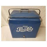 Vintage Pepsi Cooler 13 x 19 x 19"