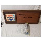 Pepsi Menu Board w/ Letters