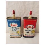 Esso Handy Oil Cans