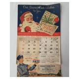 1956 Esso Calendar Spring Church PA