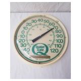 Quaker State Thermometer 14" Diameter Plastic