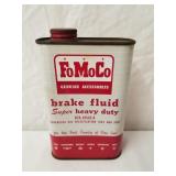 Vintage Ford Brake Fluid Can 6 & 1/2" High