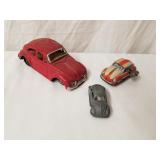 Vintage VW Metal Cars Up to 5 & 1/4" Long