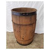 Wood Nail Keg 17 & 1/2" High