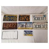 License Plates 1 Lot