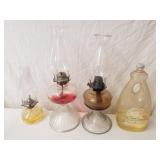 Oil Lamps & Oil 1 Lot