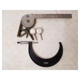Starrett Micrometer & Gauges + Wolf Center Finder