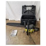 Ryobi Chainsaw w/ Case 20" Bar