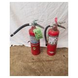 2 Fire Extinguishers