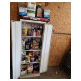Metal Cabinet w/ Contents 11 x 22 x 60"