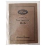 Original 1928 Ford Model A Instruction Book