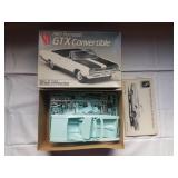 1969 Plymouth GTX Convertible Model AMT Unbuilt