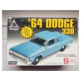 1964 Dodge 330 Model Unbuilt Lindberg Sealed