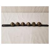 Brass Sleigh Bells 18" Long