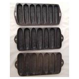 Cast Iron Corn Bread Pans 1 Wagner