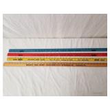 Vintage Advertising Yard Sticks Ford
