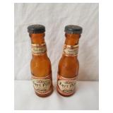 Fort Beer Salt & Pepper Shakers 4" High