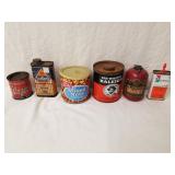 Vintage Tins 1 Lot