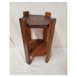 Small Wood Stand 8 & 1/2 x 8 & 1/2 x 16"