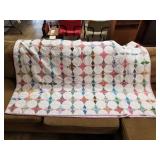 2 Vintage Quilts 1 Dated 1958