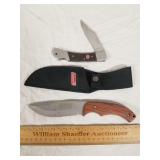 2 Coleman Knives With Sheaths