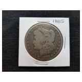 1885 Morgan Silver Dollar