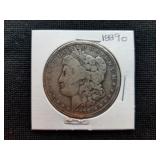 1889 O Morgan Silver Dollar