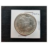 1904 O Morgan Silver Dollar