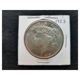 1923 Peace Silver Dollar