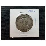1920 S Walking Liberty Silver Half Dollar