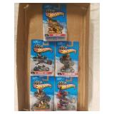 Hot Wheels Motorcycles NIB 5pcs 1 Lot