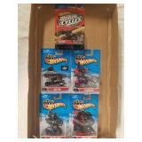 Hot Wheels Motorcycles NIB 5pcs 1 Lot