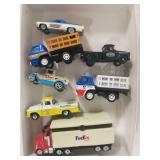 Assorted Lot Toy Advertising Trucks