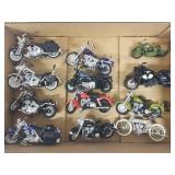 Assorted Toy Motorcycles 1 Lot