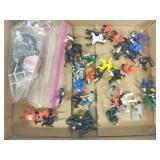 Assorted Lot Plastic Motorcycle Riders